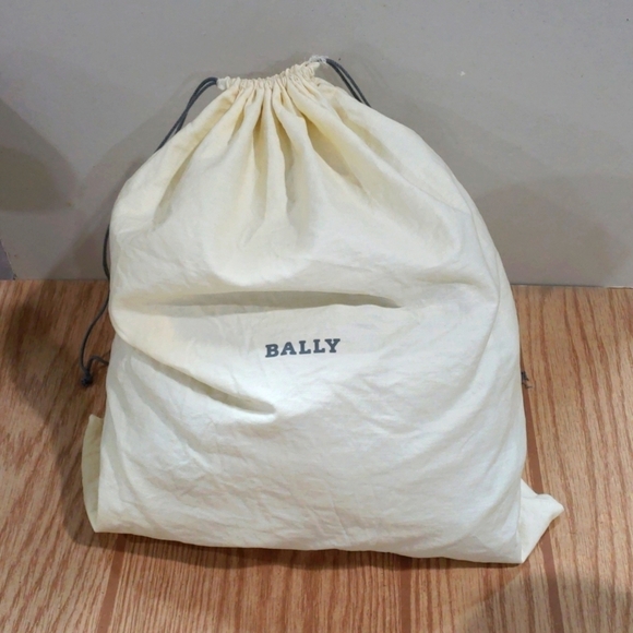 Vintage Off-white Bally Drawstring Storage Dust Bag Sized  17 x 18.5-inch - Picture 1 of 5